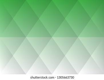 blue green triangle background 
