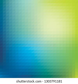 blue and green triangles.  abstract background.  vector geometric design 