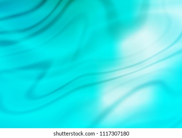 BLUE green vector blurred and colored pattern. Modern geometrical abstract illustration with gradient. The blurred design can be used for your web site.