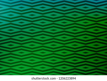 Blue, Green vector cover in polygonal style. Modern abstract illustration with colorful triangles. Pattern for busines ad, booklets, leaflets