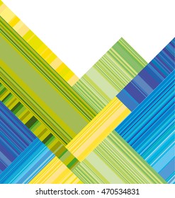 blue and green vector header with colorful stripe. line stripe style color design. pattern wallpaper. geometric background