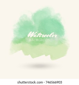 blue green watercolor background