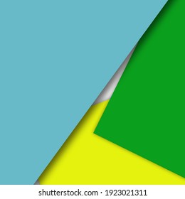Fondo con temática de material amarillo y blanco azul verde
