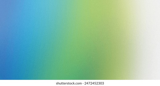 Blue green yellow white shade color , Noise intensive Holographic blend blurred smooth transitions tone empty presentation design , futuristic minimal modern luxury premium unique motion elegant page
