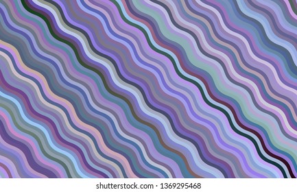 Blue grey abstract wavy lines background with blurry gradient, vector clear template for your modern design