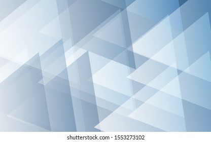 Blue grey geometric gradient vector background. Abstract triangle wallpaper texture. Template for website design and social media advertising