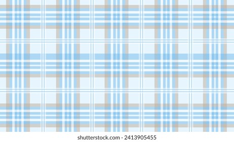 Blue and grey plaid checkered pattern background