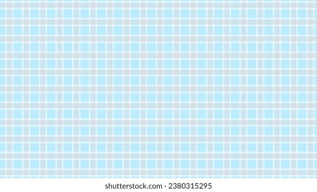 Blue and grey plaid fabric texture background