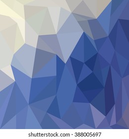 Blue and grey vector abstract polygonal background.