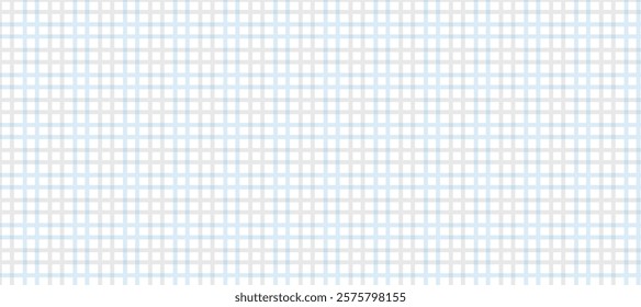 Blue grey and white plaid fabric texture background	