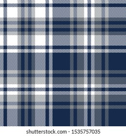 Blue Orange Plaid Pattern Vector Herringbone Stock Vector (Royalty Free ...