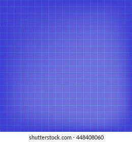 Blue grid background. Vector.