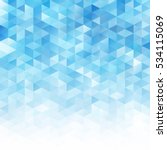 Blue Grid Mosaic Background, Creative Design Templates