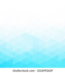 Blue Grid Mosaic Background, Creative Design Templates
