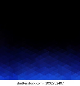 Blue Grid Mosaic Background, Creative Design Templates