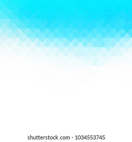 Blue Grid Mosaic Background, Creative Design Templates