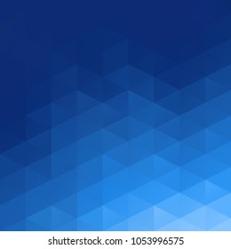 Blue Grid Mosaic Background, Creative Design Templates