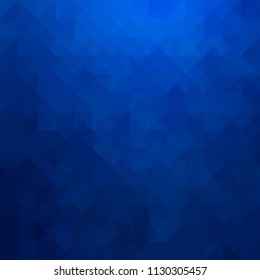 Blue Grid Mosaic Background, Creative Design Templates