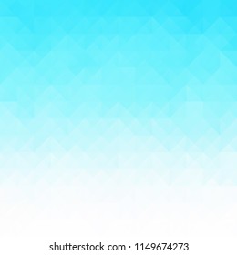 Blue Grid Mosaic Background, Creative Design Templates