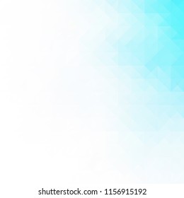 Blue Grid Mosaic Background, Creative Design Templates