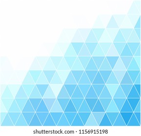 Blue Grid Mosaic Background, Creative Design Templates