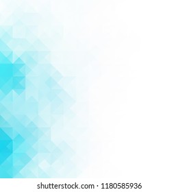 Blue Grid Mosaic Background, Creative Design Templates