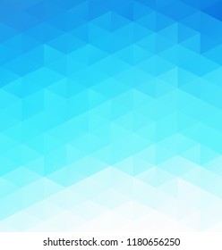 Blue Grid Mosaic Background, Creative Design Templates
