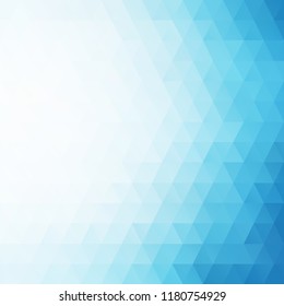 Blue Grid Mosaic Background, Creative Design Templates