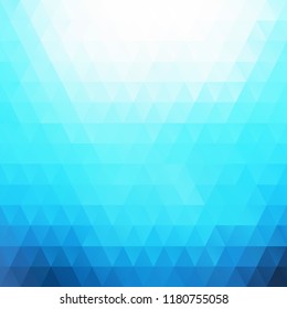 Blue Grid Mosaic Background, Creative Design Templates