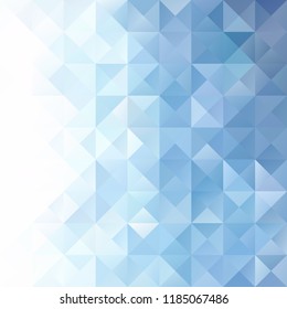Blue Grid Mosaic Background, Creative Design Templates