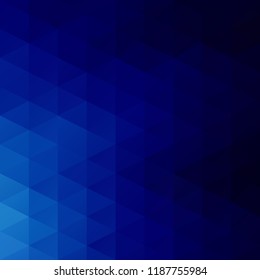 Blue Grid Mosaic Background, Creative Design Templates