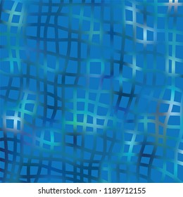 Blue Grid Mosaic Background Creative vector template