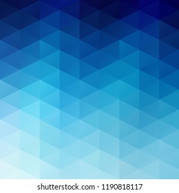 Blue Grid Mosaic Background, Creative Design Templates