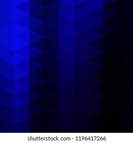 Blue Grid Mosaic Background, Creative Design Templates