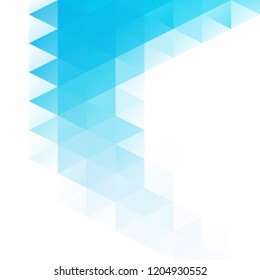 Blue Grid Mosaic Background, Creative Design Templates