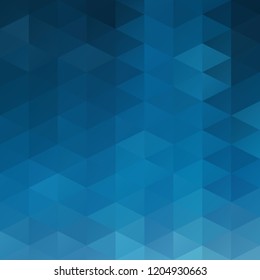 Blue Grid Mosaic Background, Creative Design Templates