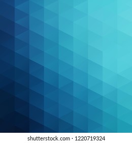 Blue Grid Mosaic Background, Creative Design Templates