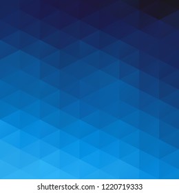 Blue Grid Mosaic Background, Creative Design Templates