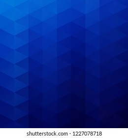 Blue Grid Mosaic Background, Creative Design Templates
