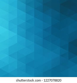 Blue Grid Mosaic Background, Creative Design Templates