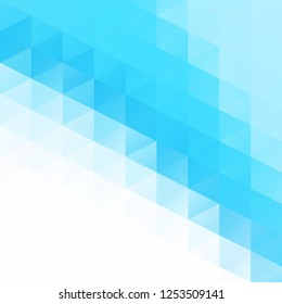 Blue Grid Mosaic Background, Creative Design Templates