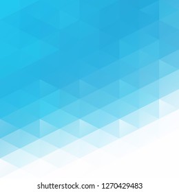 Blue Grid Mosaic Background, Creative Design Templates