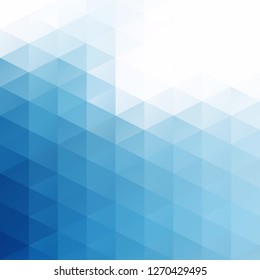 Blue Grid Mosaic Background, Creative Design Templates