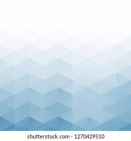 Blue Grid Mosaic Background, Creative Design Templates