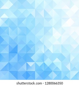 Blue Grid Mosaic Background, Creative Design Templates
