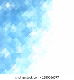 Blue Grid Mosaic Background, Creative Design Templates