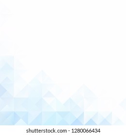 Blue Grid Mosaic Background, Creative Design Templates