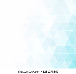Blue Grid Mosaic Background, Creative Design Templates