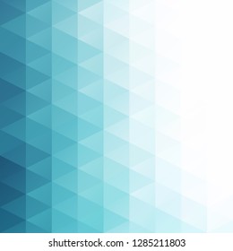 Blue Grid Mosaic Background, Creative Design Templates