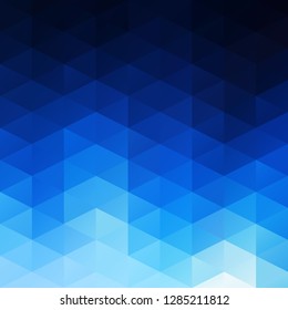 Blue Grid Mosaic Background, Creative Design Templates